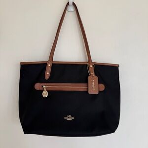 Coach Black Sawyer Tote